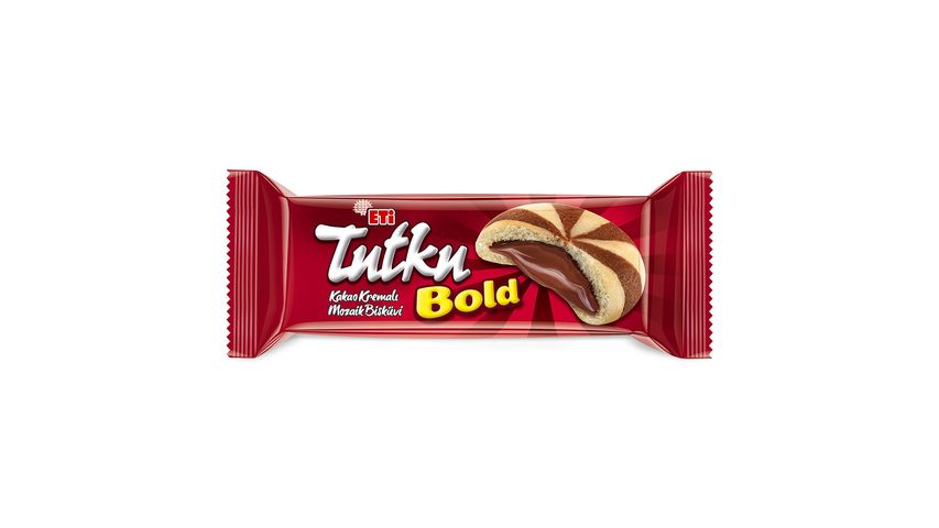 Eti Tutku Bold Kakao Kremalı Mozaik Bisküvi 138 g