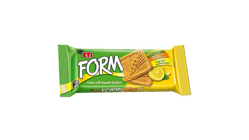 Eti Form Limon Lifli Kepekli Bisküvi 50 g