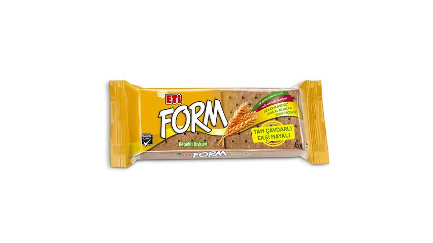 Eti Form Whole Rye Sourdough Wholemeal Biscuits 45 g