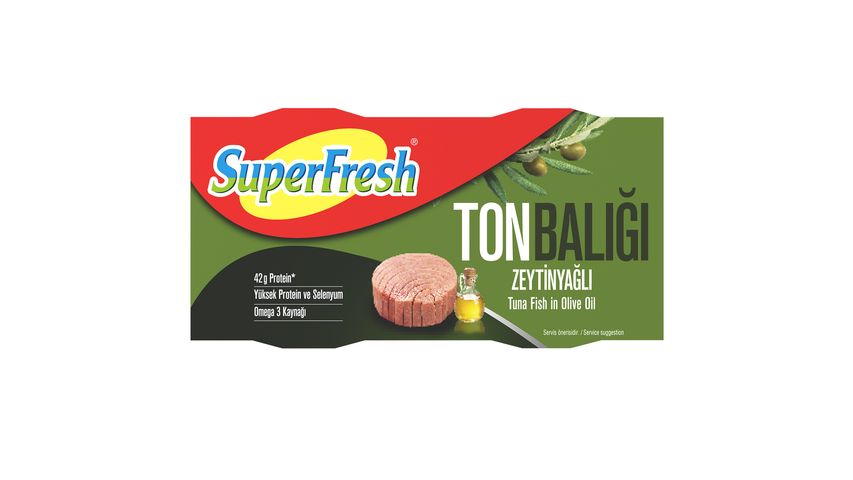 SuperFresh Tuna in Olive Oil 2 x 140 g