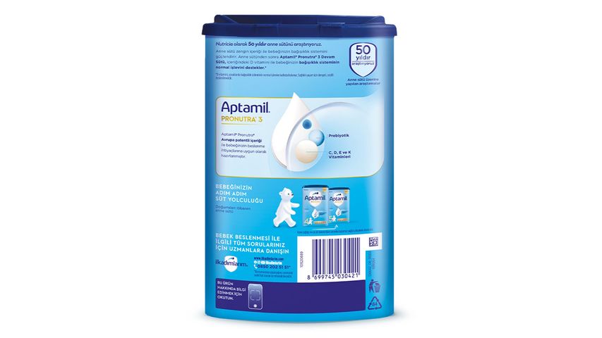 Aptamil 3 Devam Sütü 800 g