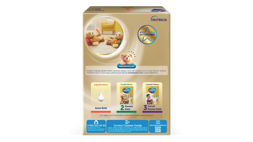 Bebelac Gold Konfor 1 Bebek Sütü 0-6 Ay 350 g