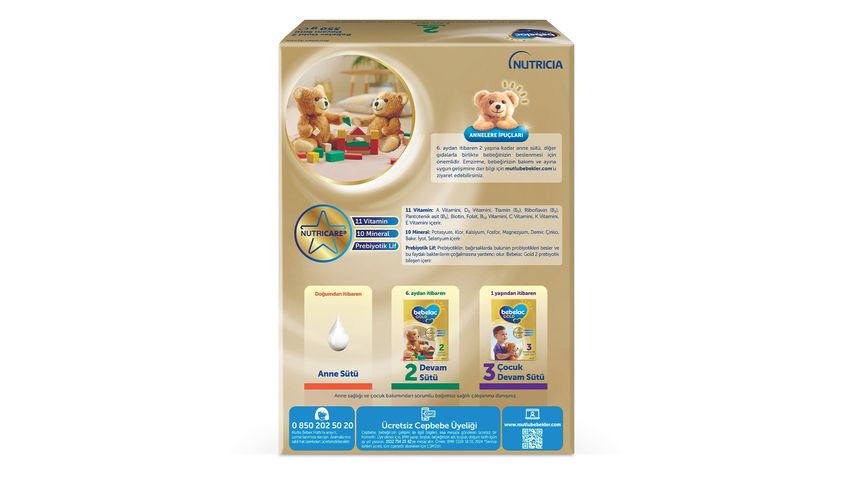 Bebelac Gold Comfort 2 Follow-On Formula 6–12 Months 350 g