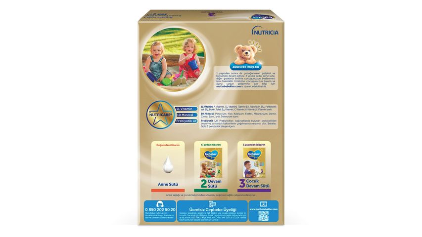 Bebelac Gold Comfort 3 Follow-On Milk 1 Year+ 350 g