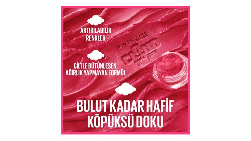 Maybelline Cloudtopia Mousse Blush 09