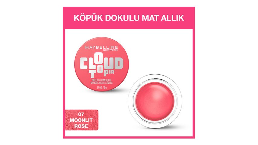 Maybelline Cloudtopia Mousse Blush 07
