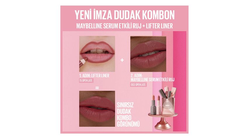Maybelline Slip On Serum Matte Lipstick 003