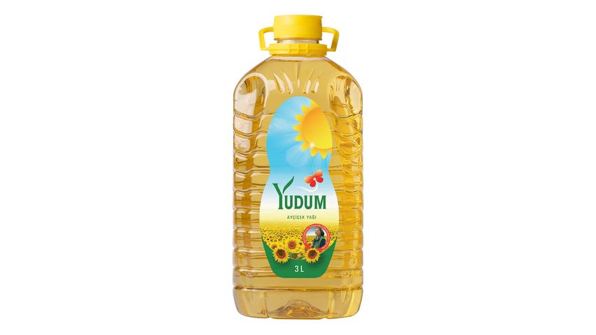 Yudum Ayçiçek Yağı 3 L