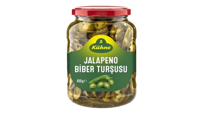 Kühne Jalapeno Biberi Turşusu 650 g