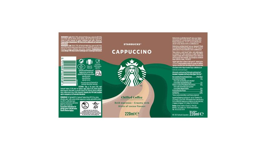 Starbucks Chilled Classics Cappuccino 220 ml