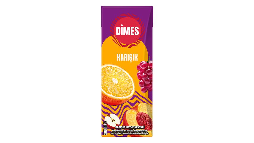 Dimes Mixed Fruit Nectar Juice 200 ml