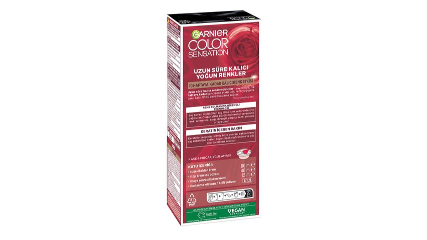 Garnier Striking Colors Extra Intense Black Hair Dye 1.0