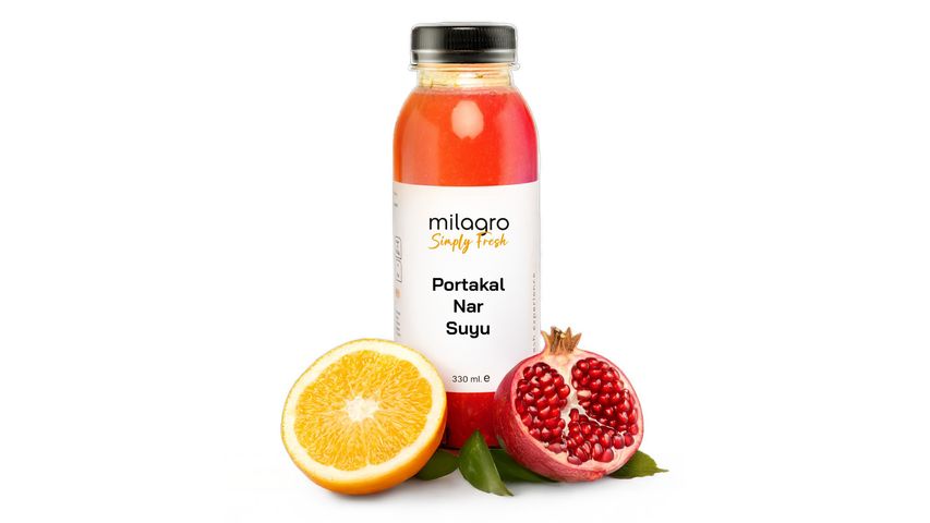 Simply Fresh Orange & Pomegranate Juice 330 ml