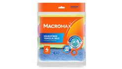 Macromax Microfiber Cleaning Cloth 4-Pack
