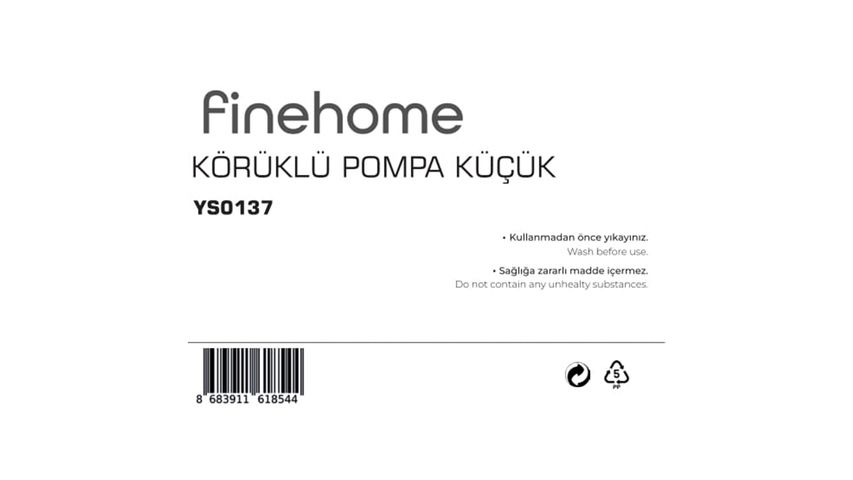 Finehome Körüklü Küçük Pompa