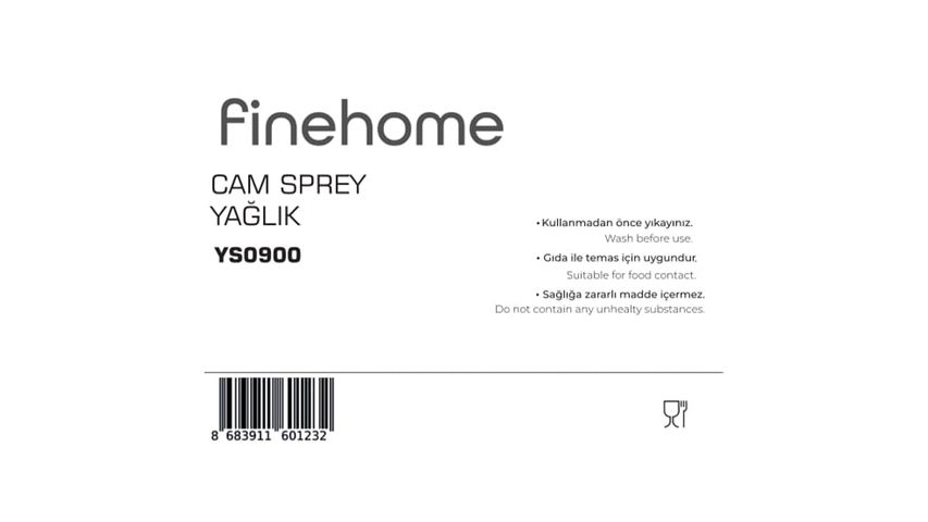 Fınehome Sprey Cam Yağlık 100 ml