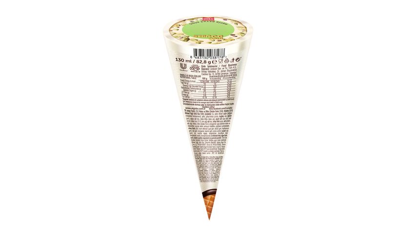 Algida Cornetto Disc Double Pistachio White Chocolate 130 ml