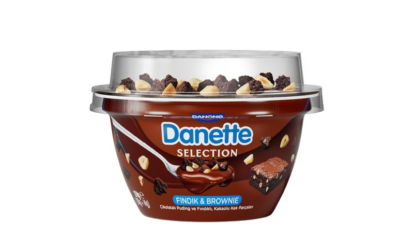 Danette Selection Fındık & Brownie 124 g