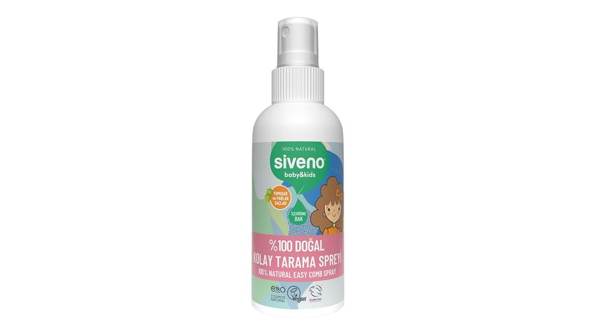 Siveno 100% Natural Easy Detangling Spray 100 ml