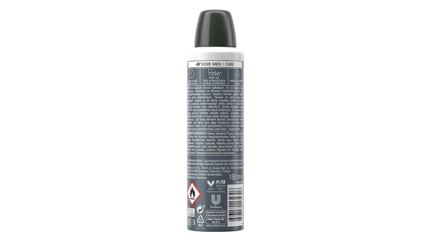 Dove Men Care Invisible Dry Spray Deodorant 150 ml
