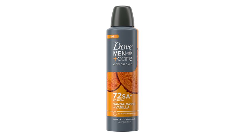 Dove Men Care Sandalwood & Vanilla Sprey Deodorant 150 ml