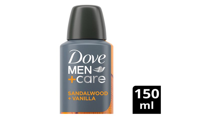 Dove Men Care Sandalwood & Vanilla Sprey Deodorant 150 ml