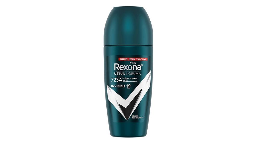 Rexona Men Invisible Black White Roll On 50 ml
