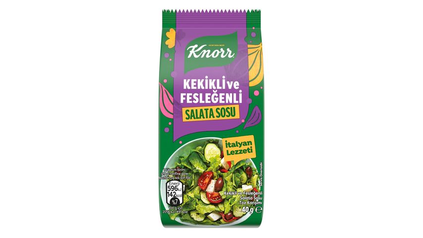 Knorr Kekikli & Fesleğenli Salata Sosu 40 g