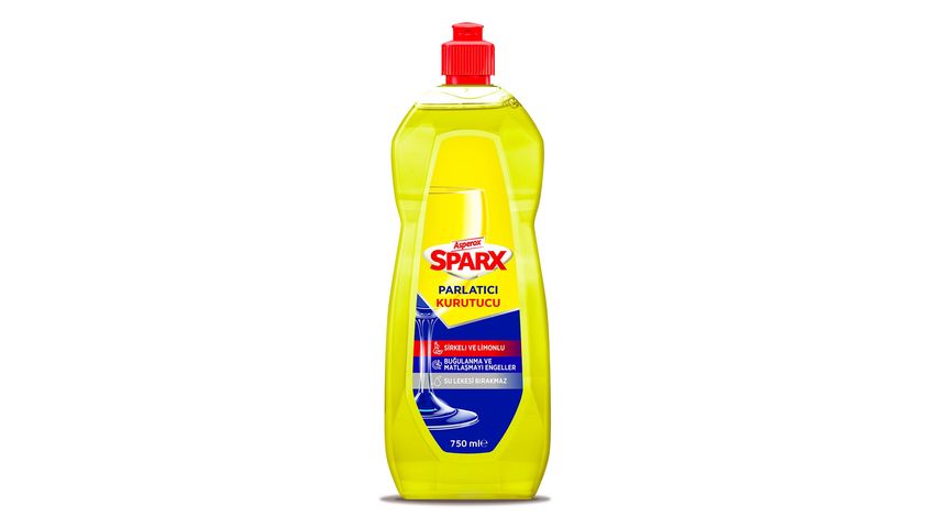 Asperox Sparx Bulaşık Makinesi Parlatıcı & Kurutucu Sirkeli ve Limonlu 750 ml