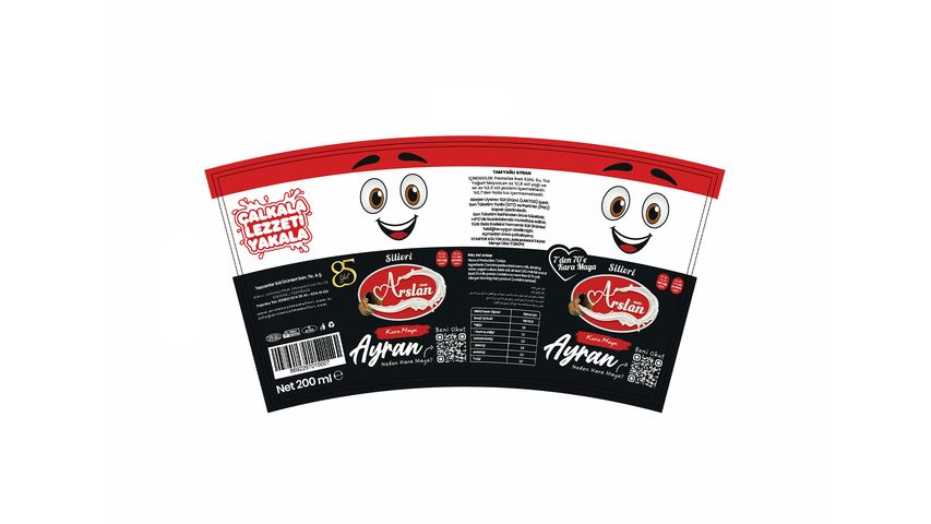 Silivri Arslan Bardak Ayran 200 ml