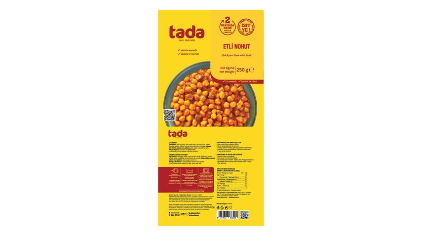 Tada Etli Nohut 250 g