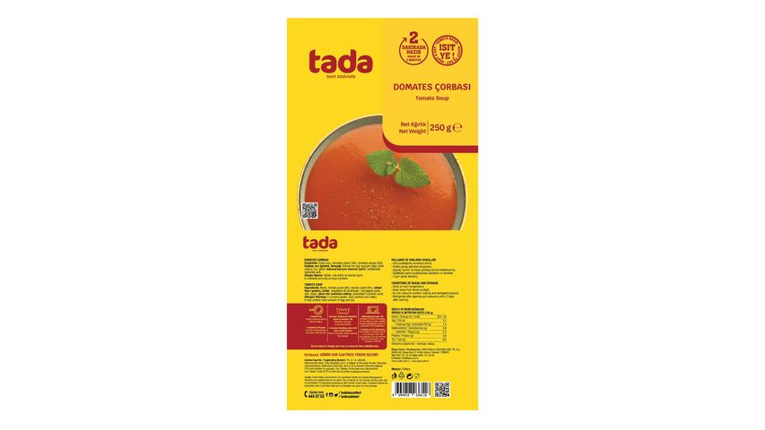 Tada Tomato Soup 250 g