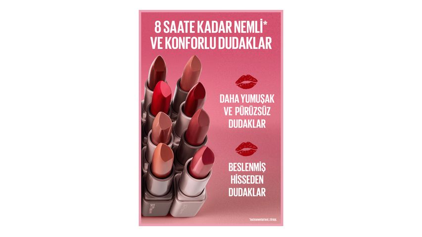 Maybelline Slip On Serum Matte Lipstick 002