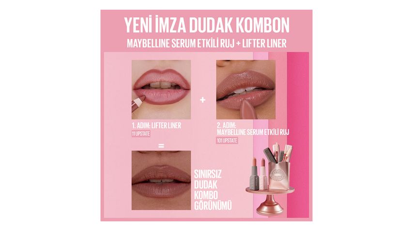 Maybelline Slip On Serum Lipstick 101