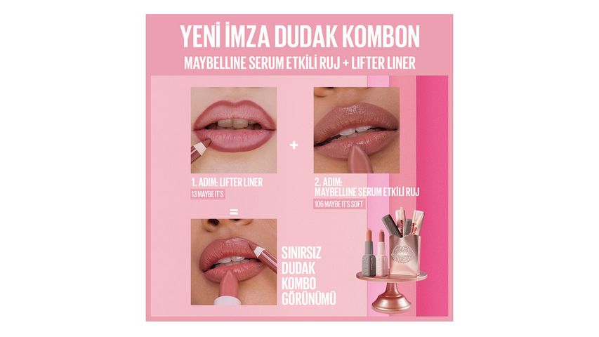 Maybelline Slip On Serum Lipstick 106