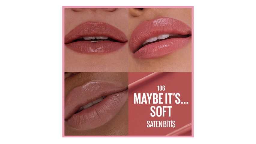 Maybelline Slip On Serum Lipstick 106