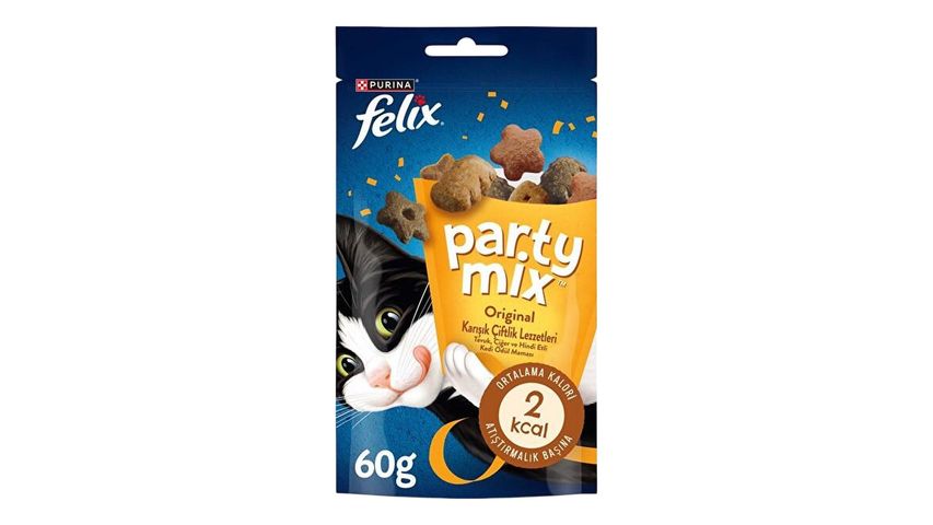 Felix Party Mix Mixed Picnic Flavors Cat Treat 60 g