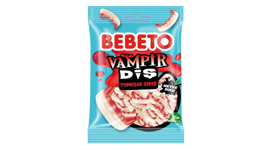 Bebeto Dracula Vampir Diş Yumuşak Şeker 80 g