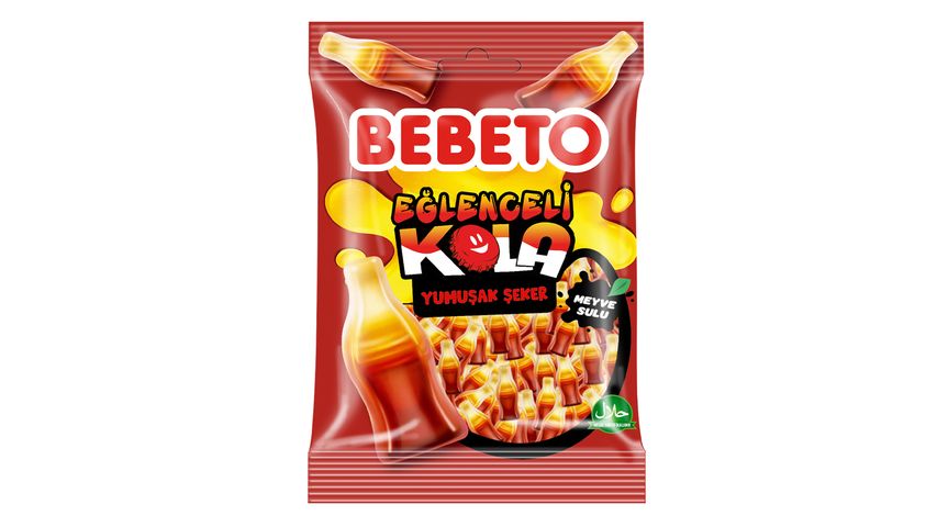 Bebeto Eğlenceli Kola Yumuşak Şeker 80 g