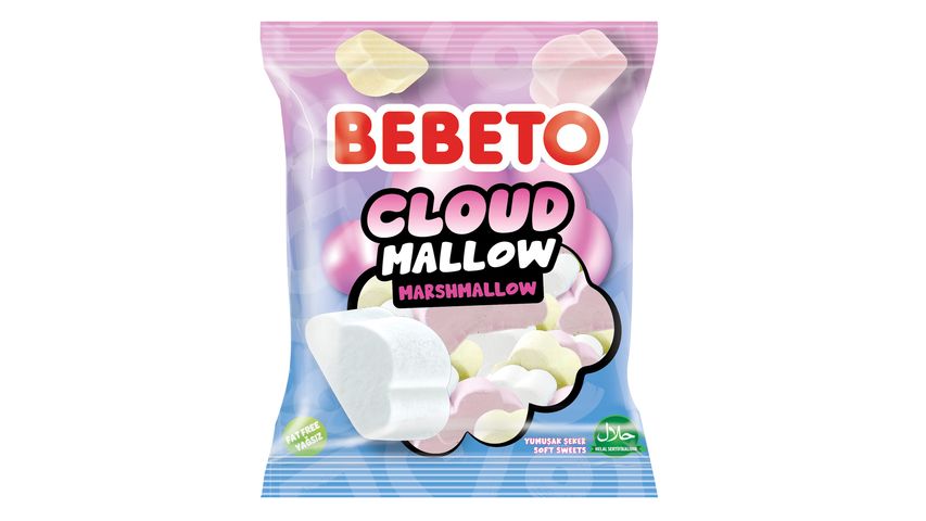 Bebeto Cloud Mallow Yumuşak Şeker 60 g