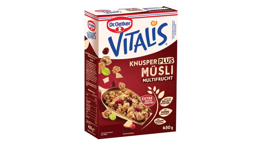 Dr. Oetker Vitalis Multi Fruity Crispy Muesli 450 g