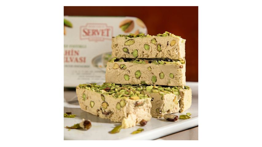 Servet Şekerleme Antep Fıstıklı Tahin Helva 200 g