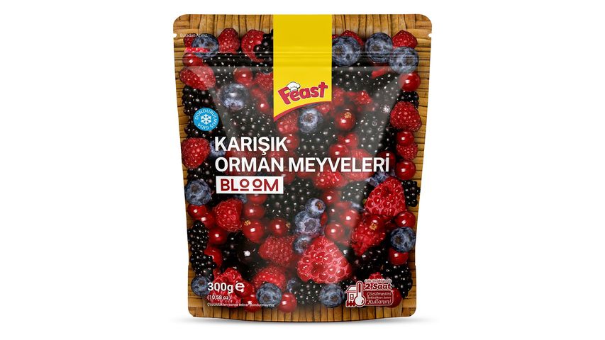 Feast Dondurulmuş Karışık Orman Meyveleri 300 g