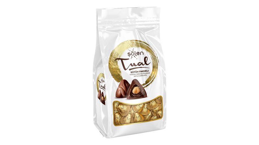 Şölen Tual Fındıklı Krema Dolgulu Sütlü Çikolata 325 g