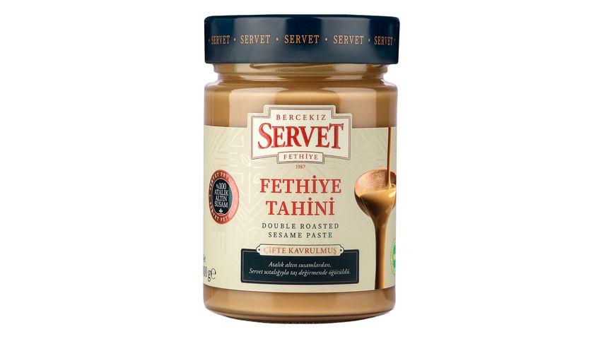 Servet Şekerleme Çifte Kavrulmuş Fethiye Tahini 300 g