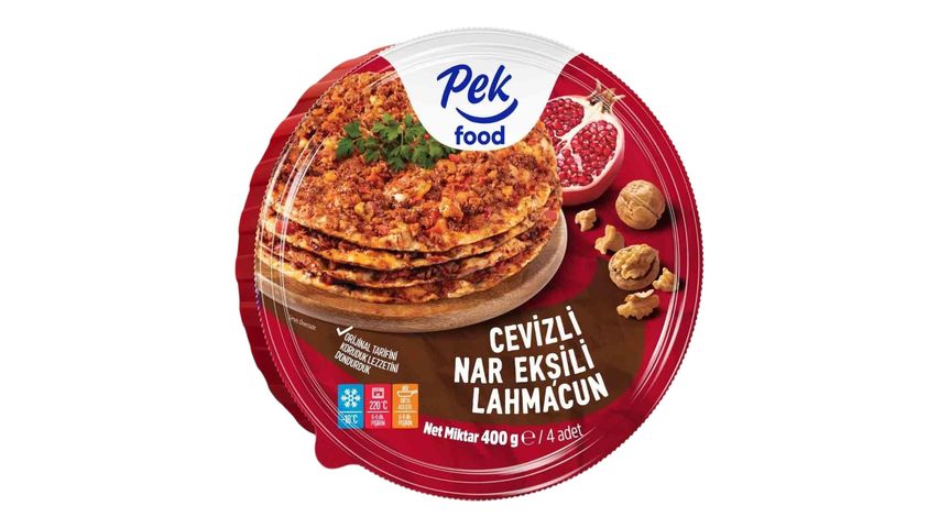 Pek Food Cevizli Nar Ekşili Lahmacun 400 g