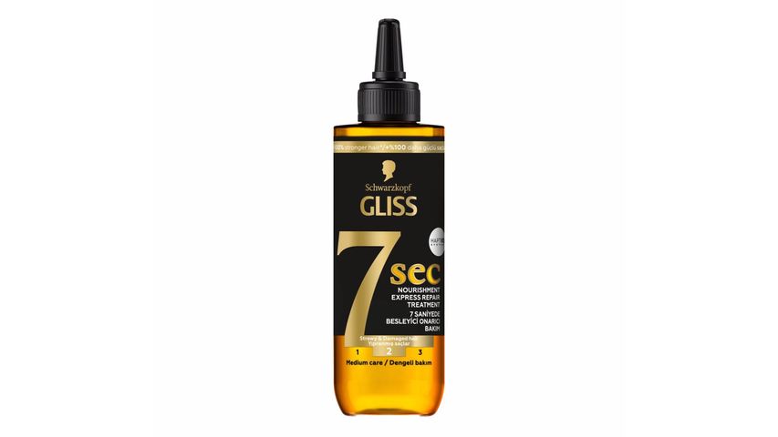 Gliss 7 Sec Oil Nutritive Ekspres Onarıcı 200 ml