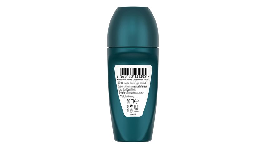 Rexona Men Thermocool Men Menthol & Blue Lavender Roll On 50 ml