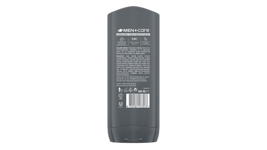 Dove Men Care Sandalwood Vanilla Duş Jeli 400 ml