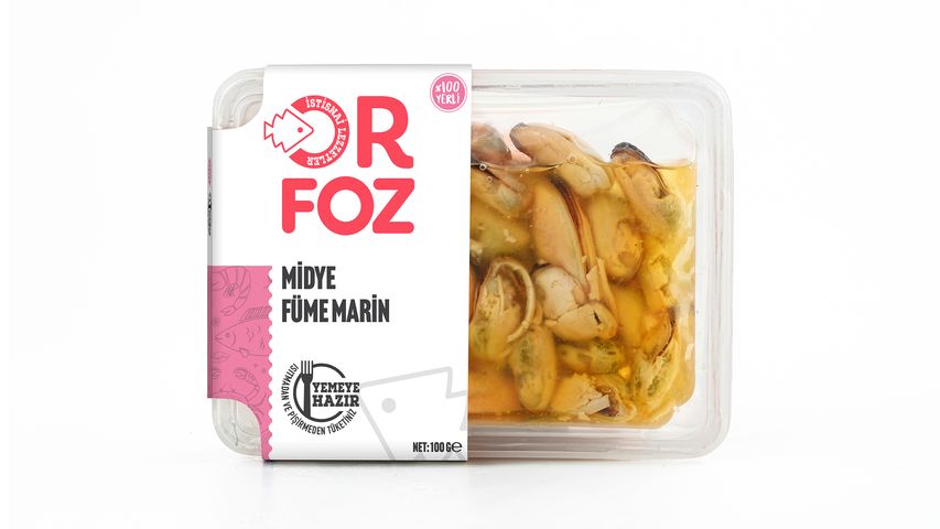 Orfoz Midye Füme 100 g